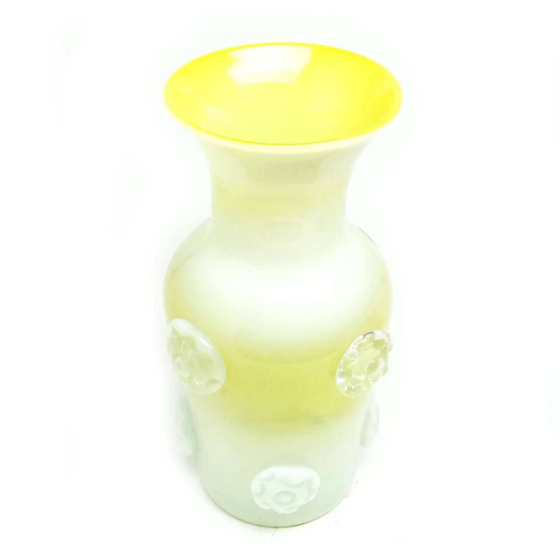 Mid-century modern vase, glass, designed by J. Słuczan-Orkusz, Poland, 1970s