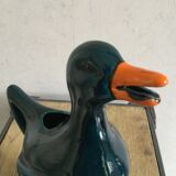 Earthenware duck pitcher