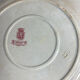 Plat, terre de fer, collection Annam de Gien 