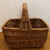 Vintage wicker basket