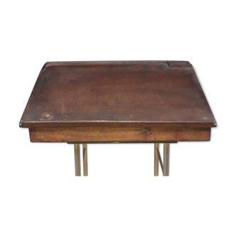 Pupitre de table en bois