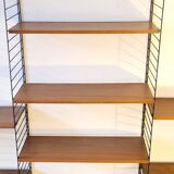 Large Modular String Shelf Scandinavian 1970s