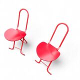 Folding chairs by Gastone Rinaldi for Thema, 1970s, set of 2