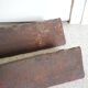 chenets anciens fonte XIXe antique french fireplace andirons