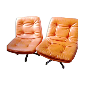 2 70s armchairs