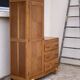 Asymmetrical vintage wardrobe 1950