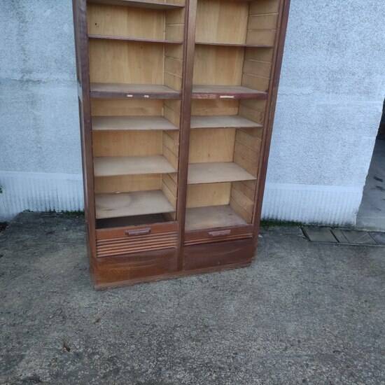 File cabinet, double curtain cabinet