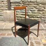 4 chairs Lübke, Germany, 1960s