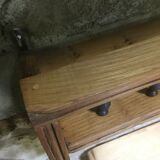 Wood wall shelf