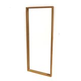 Miroir scandinave en chêne "792 Profil", Nybrofabriken, Suède, 1960