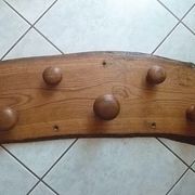 Porte manteau en chêne, vintage