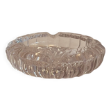 Cendrier en verre transparent vintage