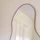 Large Handmade Brass Abstract Organic Mirror