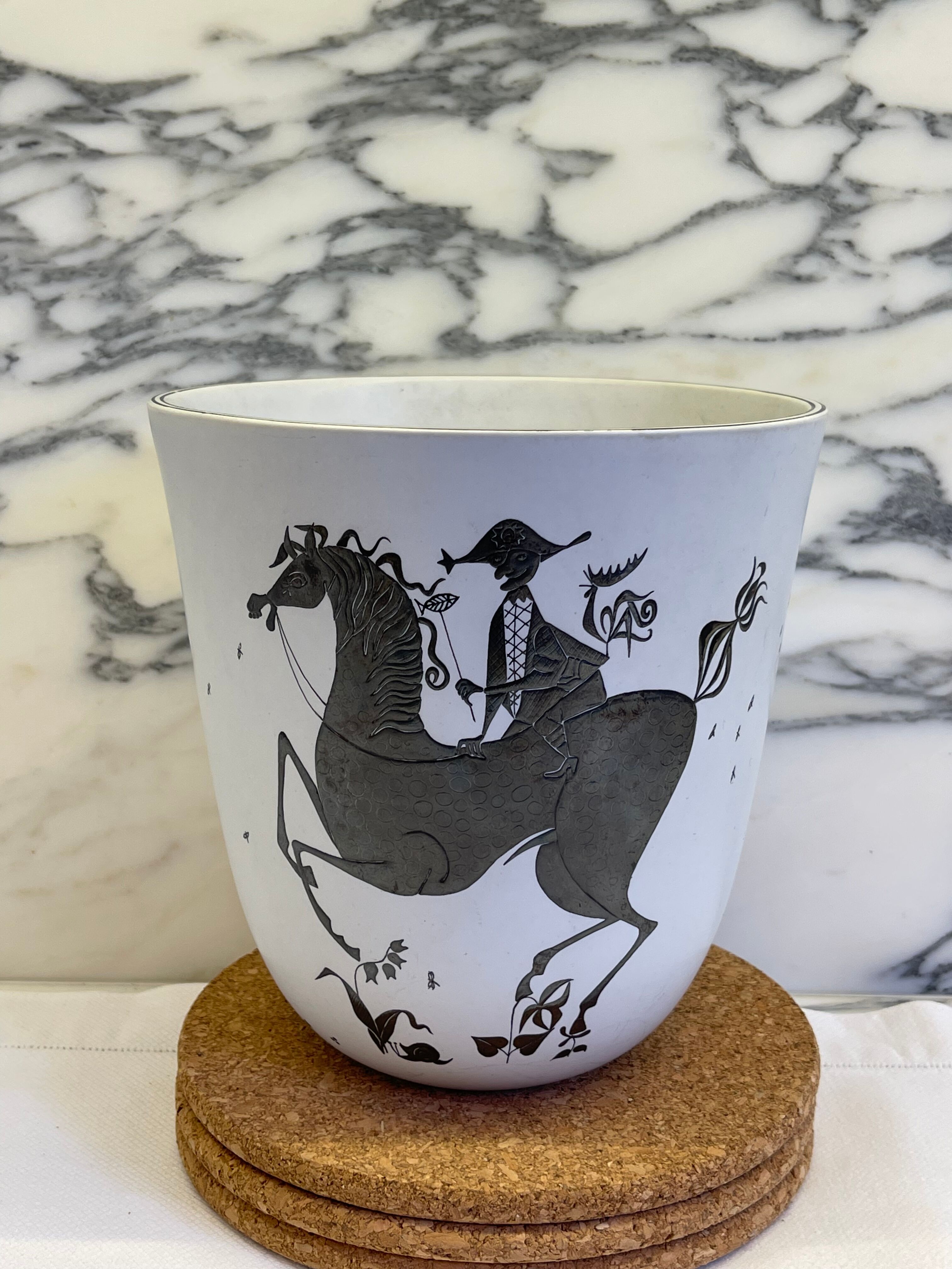 Stig Lindberg Gustavsberg pot cover