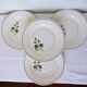4 assiettes plates vintage de la manufacture de Salins 210636