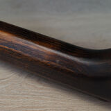 Leather armchair, Danish design, 1960s, manufactured by Genega Møbler