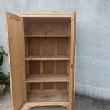 Natural wood cabinet