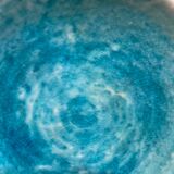 Assiette bleu lagon