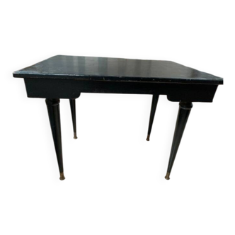 Black Art Deco table