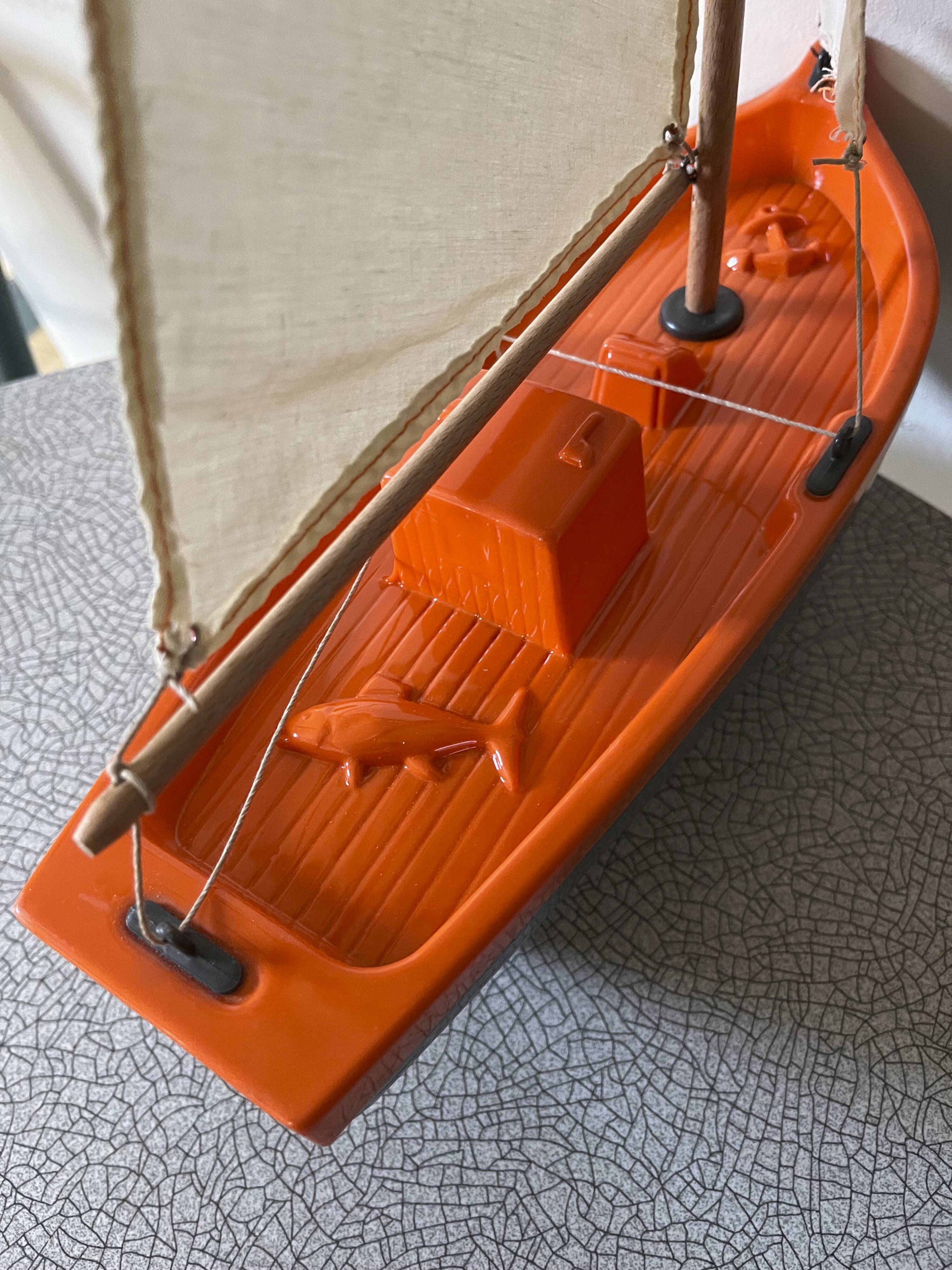 Basin sailboat Giraud Sauveur "Tuna boat" navigable