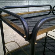 Vintage wheeled bar