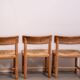 Chaises en pin et en corde de Ranier Daumiller