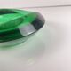 Vide poche / cendrier en verre vert, Tchéquie, 1960