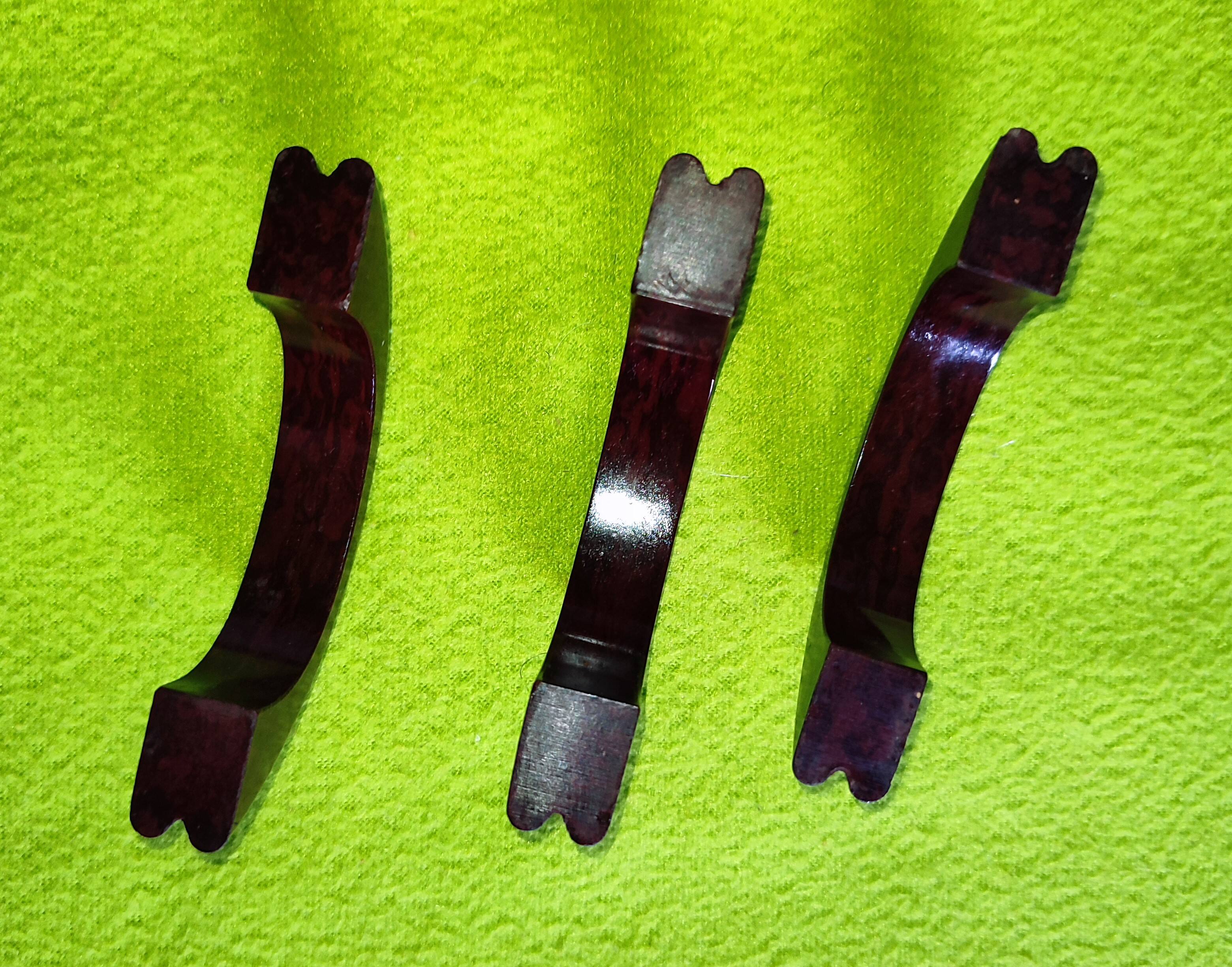 Bakelite handles 1930/40's (x3)