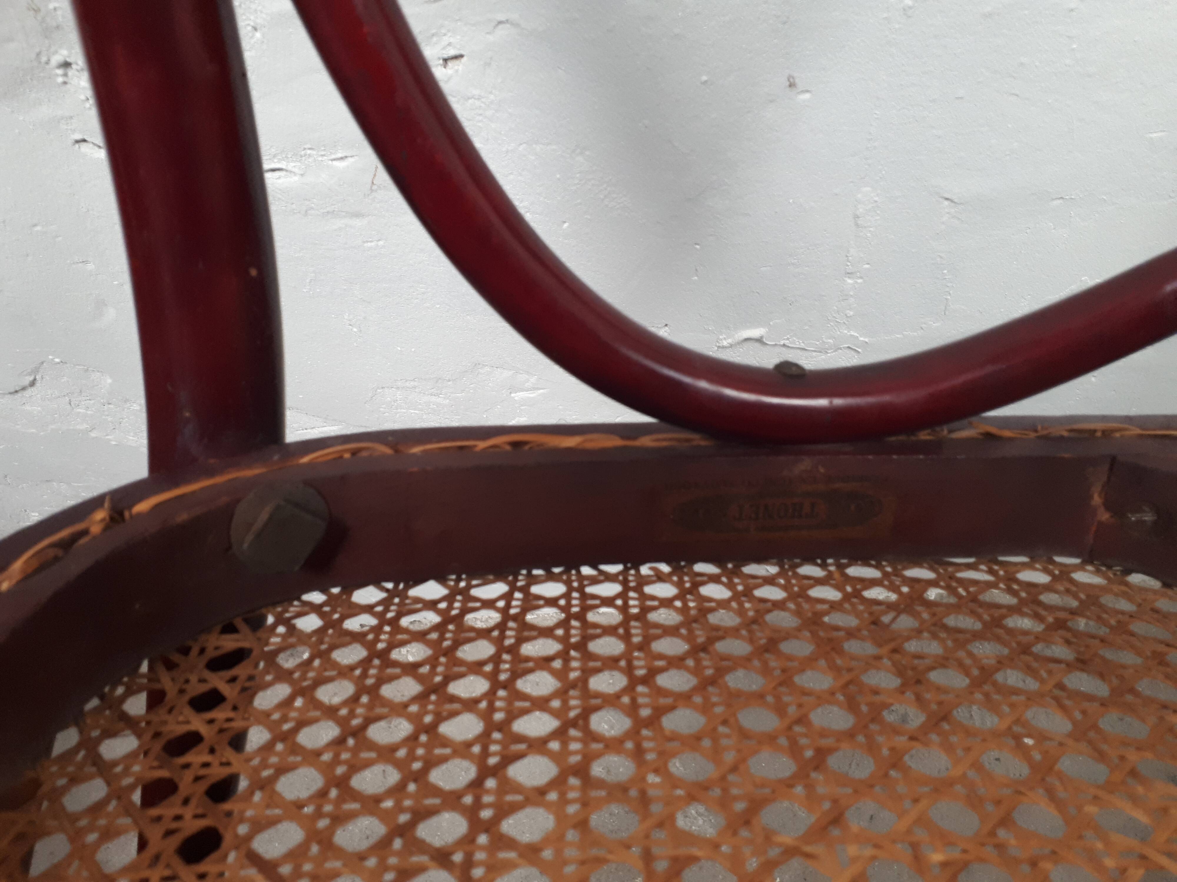 Pair of chair Thonet, 1900