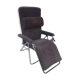 Fauteuil transat Lafuma vintage velours
