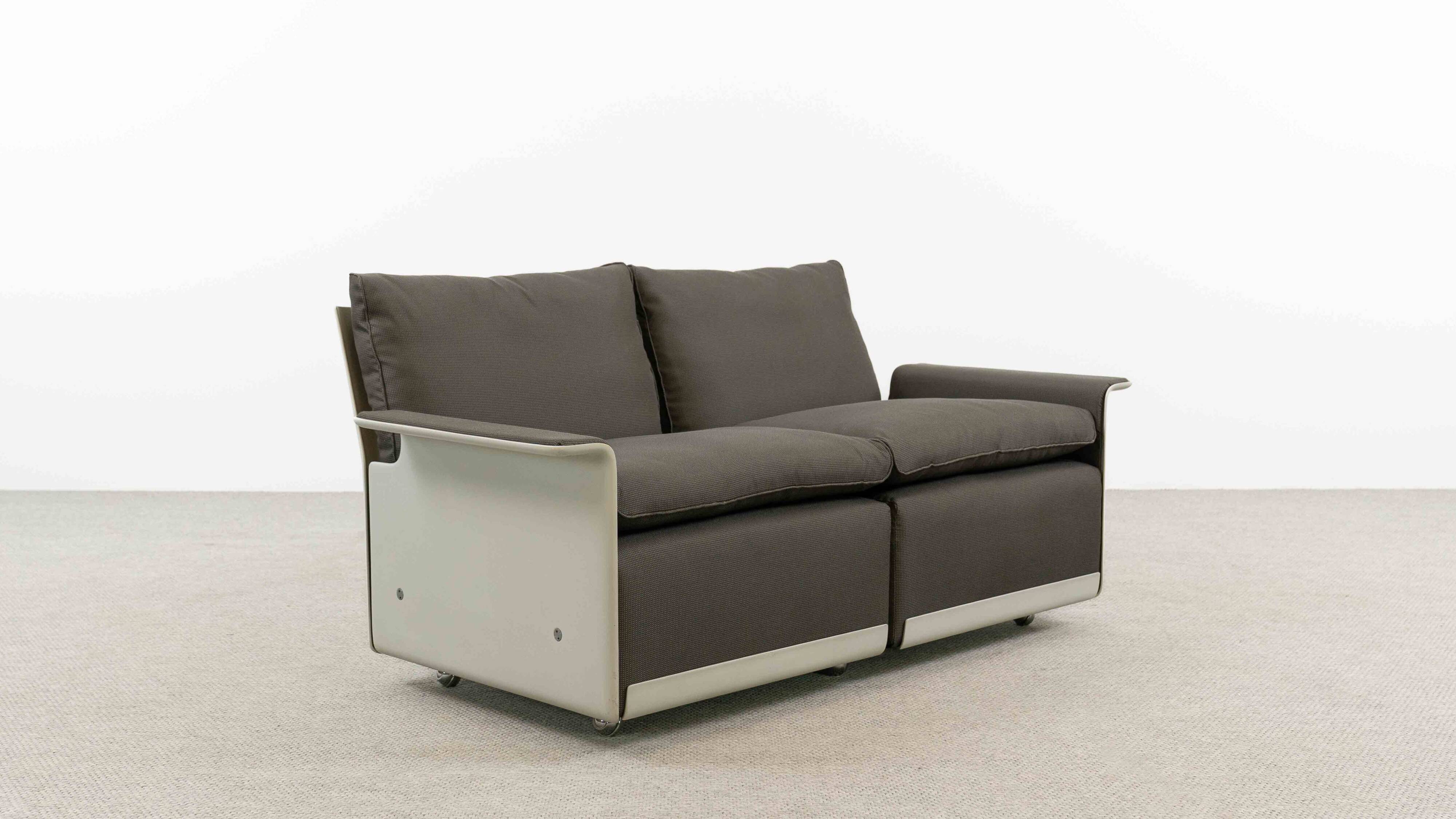 Vitsoe seatgroup by dieter rams, model 620, easychair+sofa