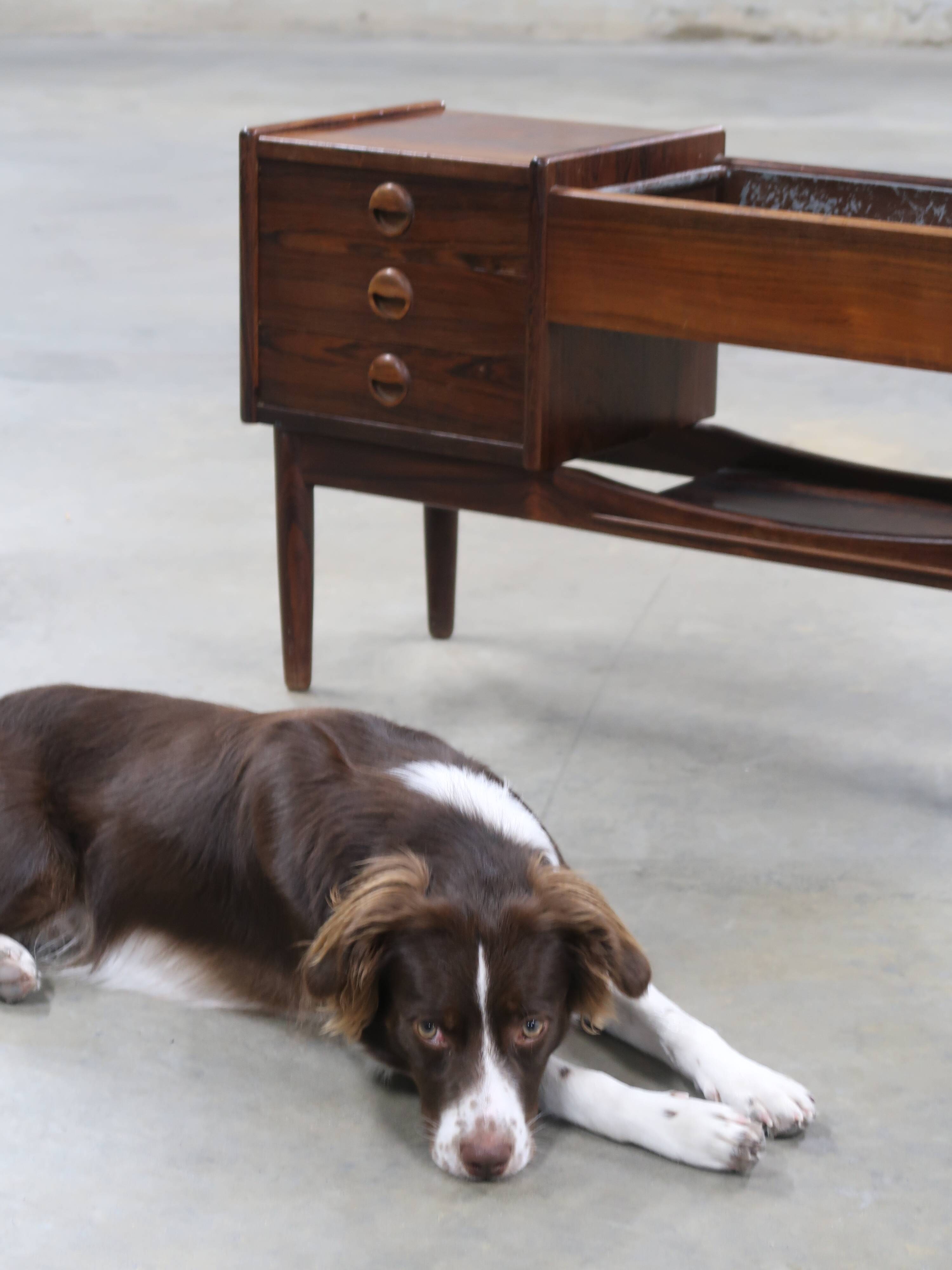 Danish planter' furniture in rosewood by Arne Wahl Iversen 60