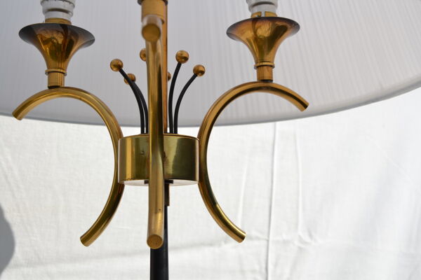 Lampadaire maison Lunel année 50 tripode 3 feux