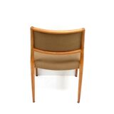 Ensemble de 4 chaises vintage par Niels Moller model 80 en chêne