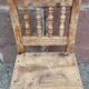 Antique wooden chair.