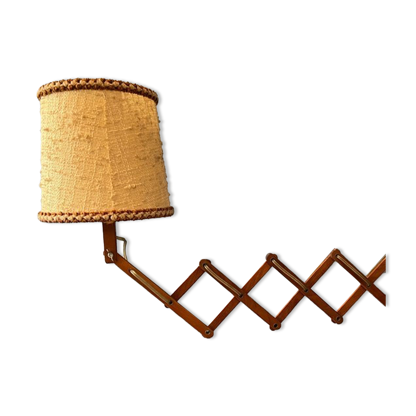 Mid-century scissor lamp