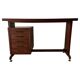 Mid-century modern Italian desk with 5 drawers, 1960s, Italy
