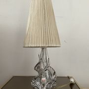 Lampe vintage en cristal France années 60-70