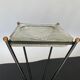 Lumax brass ashtray and glass 1960