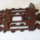Shelf to hang in carved wood, early 20th century