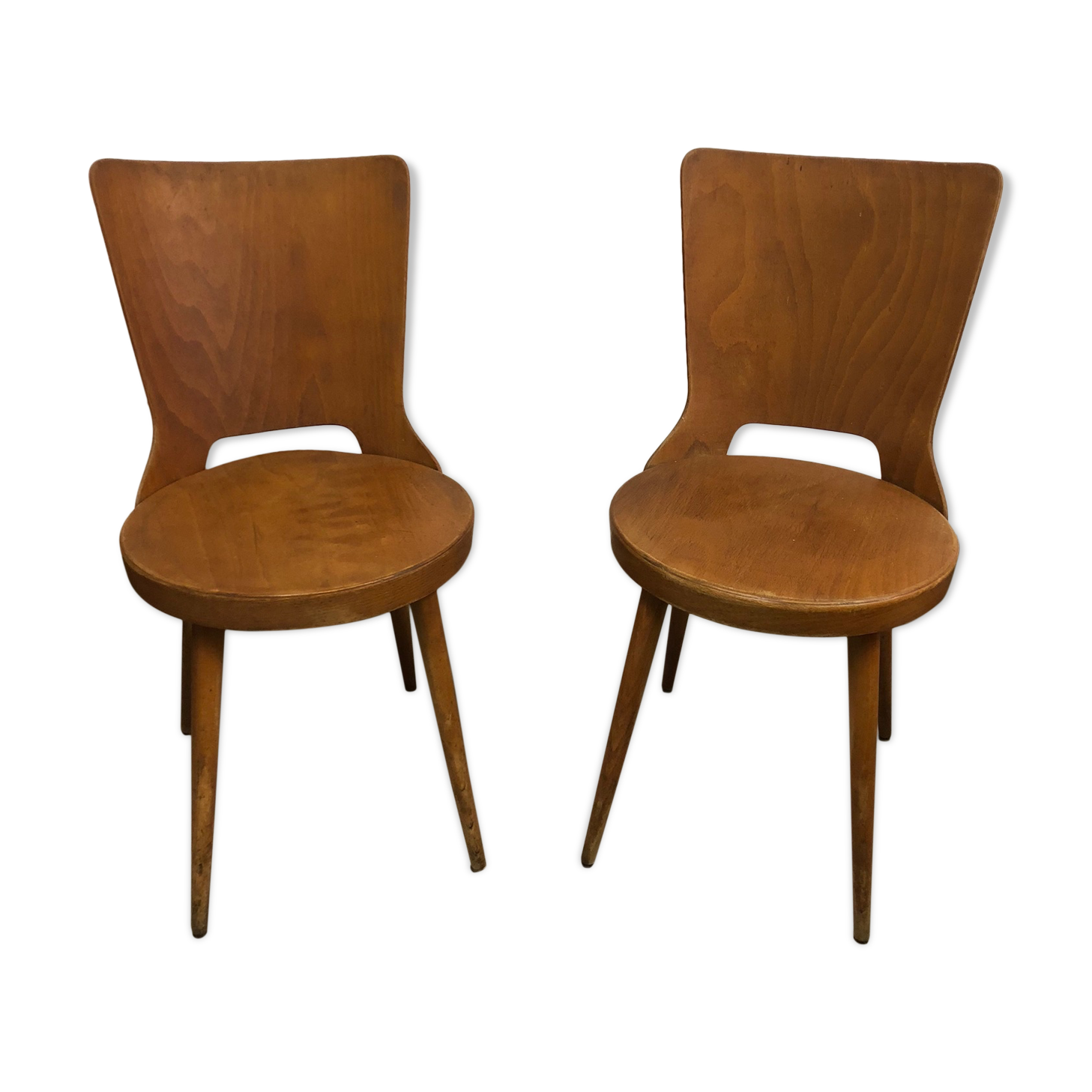 Set of 2 chairs Baumann model "Dove".