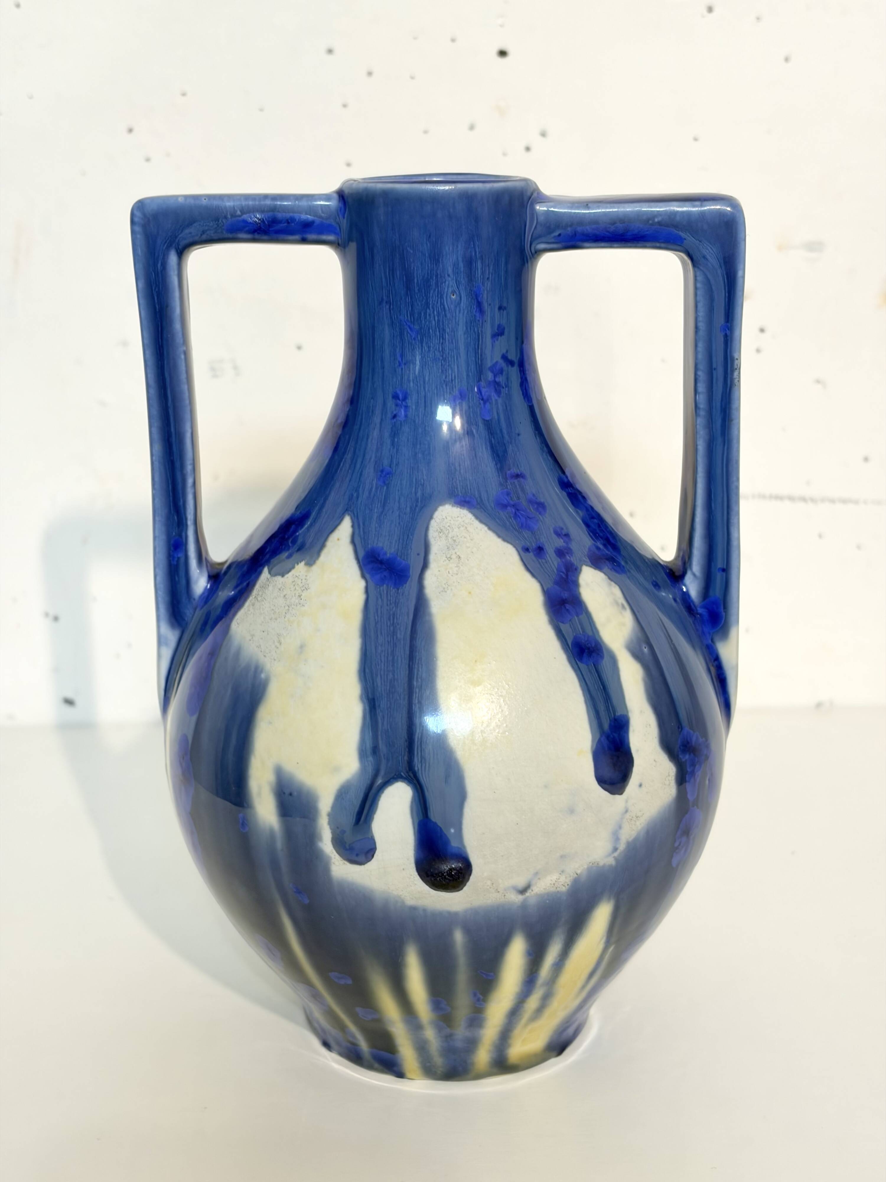 Art Nouveau ceramic vase