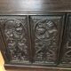 Low gothic style buffet epoque louis xiii