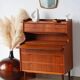 Danish teak secretary from the 1960s | Scandinavian design