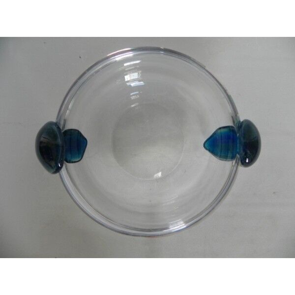 Daum France heavy glass dish