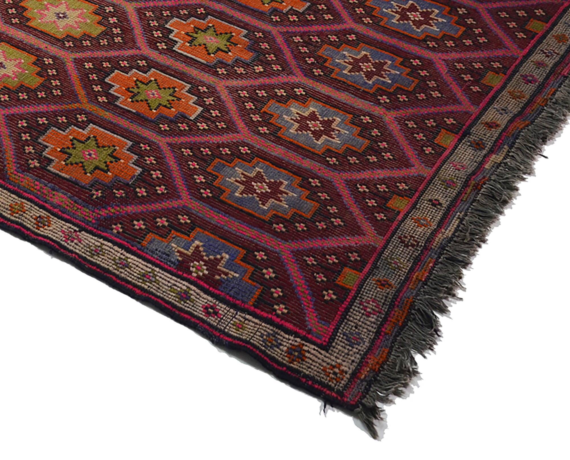 Grand Kilim Turkish Anatolia 167x300 cm Geometric Vintage Handwoven