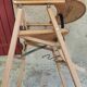 Wooden high chair