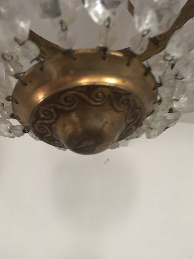 Suspension with half-basket 20th century