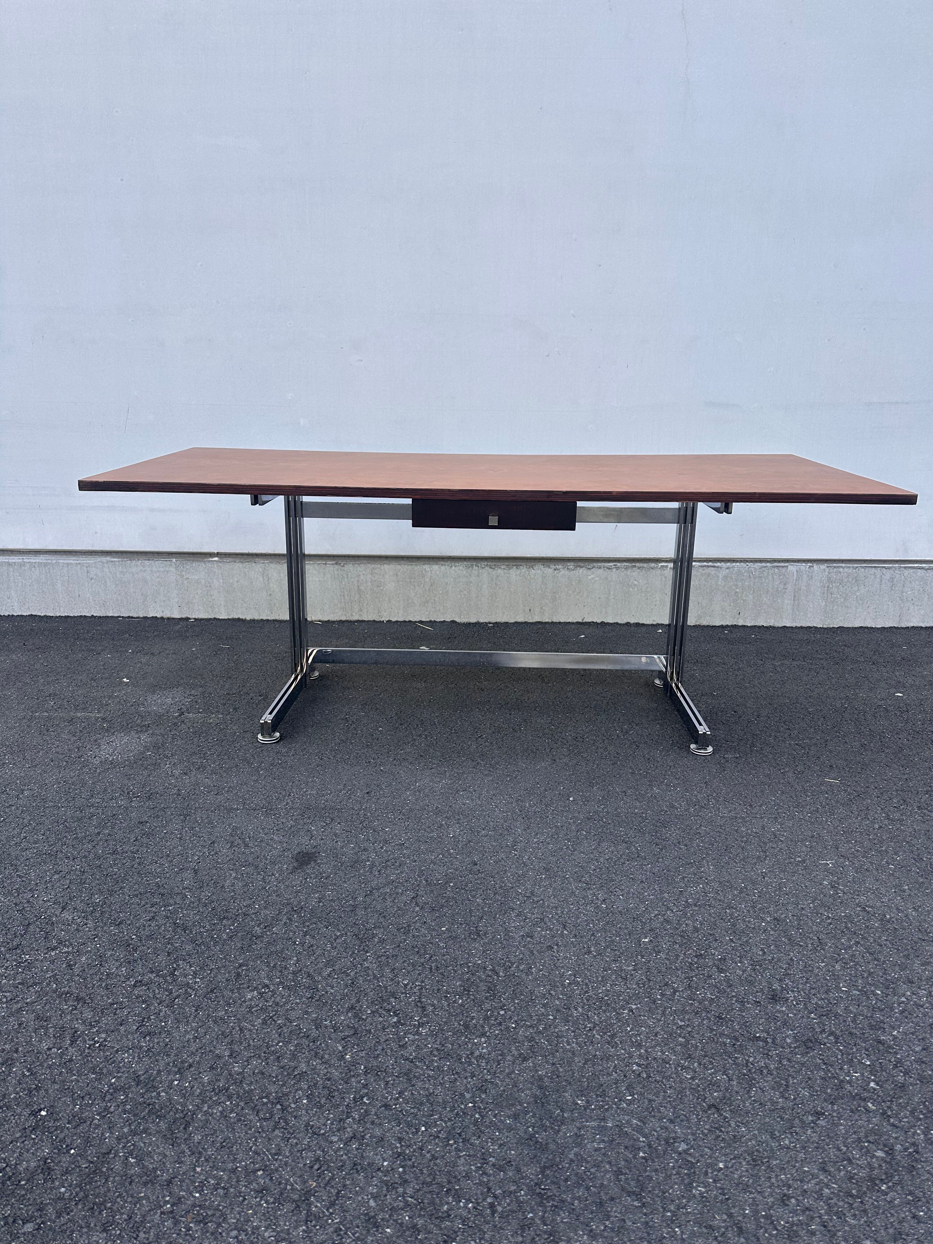 Office director Jules Wabbes with drawer, Belgium-1950