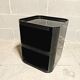 Commode black plastic by Kartell
